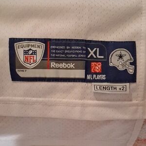 Reebok NFL White Jersey
